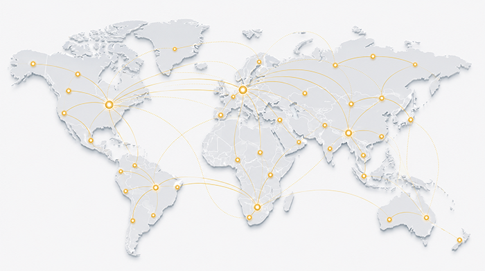 USA carrier network map
